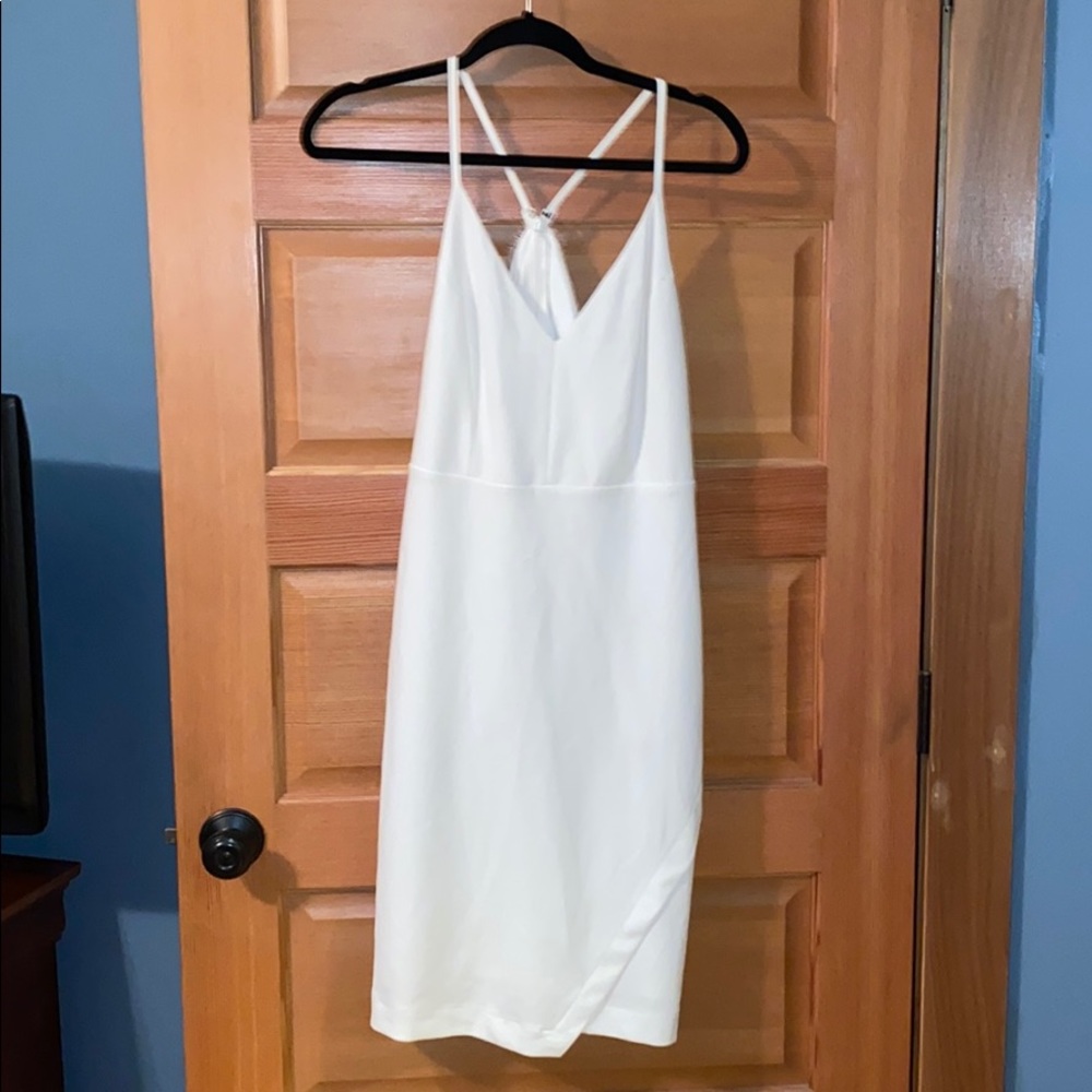 Bebe ivory dress